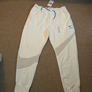 White Nike Joggers